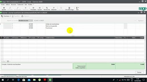 COMMENT AUTOMATISER LES ÉCRITURES COMPTABLE AVEC SAGE 100 COMPTABILITE