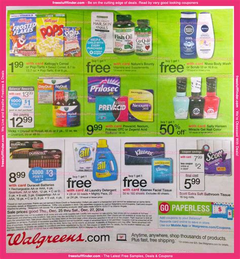 Walgreens Ad Preview 12 25 12 27 Advanced Ad Previews Free