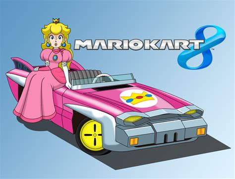 Peach - Mario Kart 8 by FamousMari5 on DeviantArt