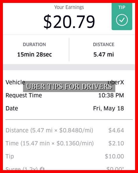 UBER TIPS FOR DRIVERS - Wadaef