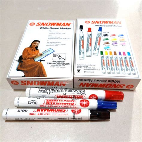 Jual Spidol Snowman Whiteboard Original Shopee Indonesia