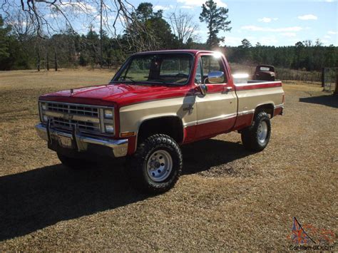 1986 Chevrolet K10 Silverado Scottsdale Vintage Classic Rare 83 84 85