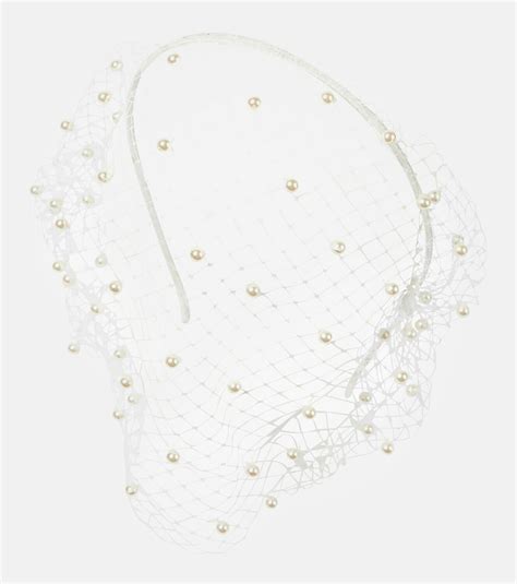 Jennifer Behr Voilette Embellished Headband Jennifer Behr