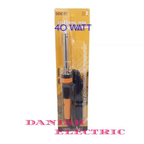 Solder Plastik Shengwei Watt Plus Lampu Indikator Paku Solder Mata