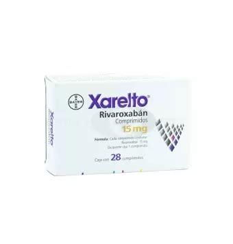 Xarelto Mg Con Comprimidos