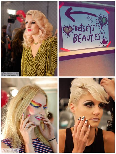 fivetwo beauty: Get The Look (hair & makeup): Betsey Johnson NYFW SS16