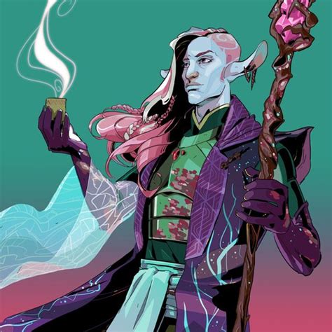 Caduceus Clay Critical Role Art Print Etsy