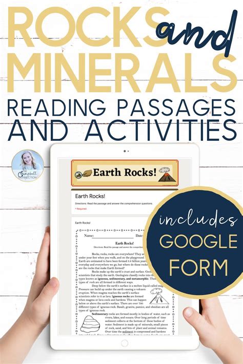 Rocks Minerals And Literacy Integration This Science And Literacy Integration Bundle Includes