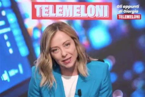 Telemeloni Gli Appunti Di Giorgia Meloni Dago Fotogallery