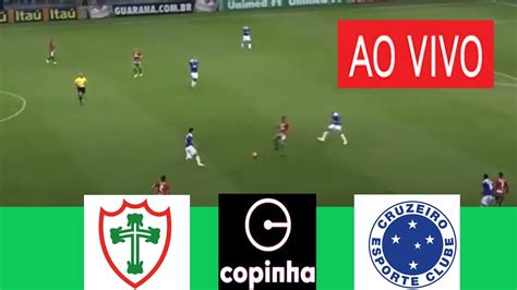 Portuguesa Sub X Cruzeiro Sub Ao Vivo Imagens I Copa Sao