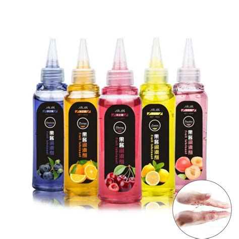 150ml Water Based Lubricants Edible Fruit Flavored For Anal Sex Lube