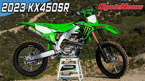 2023 Kawasaki Kx450sr First Ride Cycle News Youtube