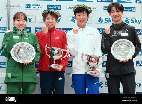 Tokyo Japan 15th Oct 2023 L R Mao Ichiyama Yuka Suzuki Naoki