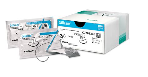 Fil De Suture Non R Sorbable Silkam B Braun Mat Riel