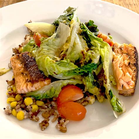 Cajun Salmon With Quinoa Salad The Secret Supper Society