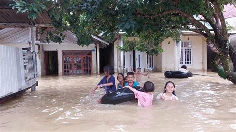 Ini Daftar Desa Terendam Banjir Di Aceh Barat Kalak BPBD Tim TRC