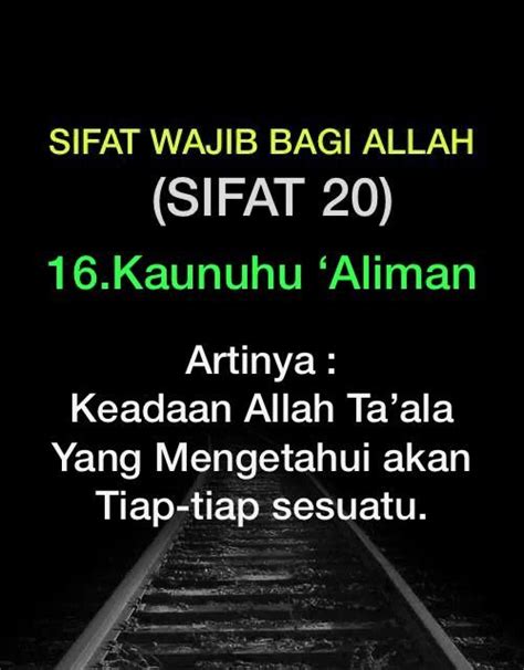 Sifat 20 Bagi Allah Taylorkruwnichols