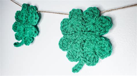 St Patrick S Day Crochet Crochet Shamrock Garland Heather Corinne