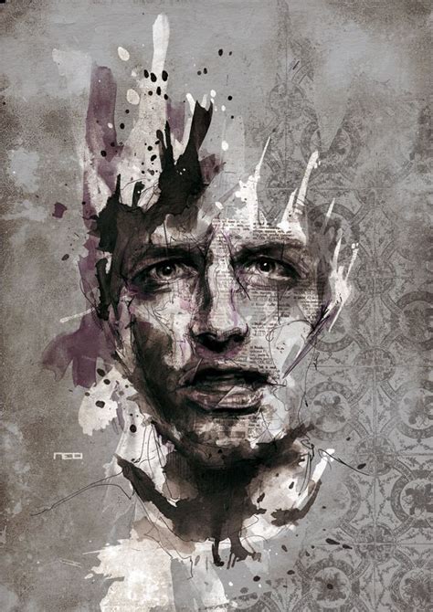 Amazing Portrait Illustrations By Florian Nicolle Cuded Art