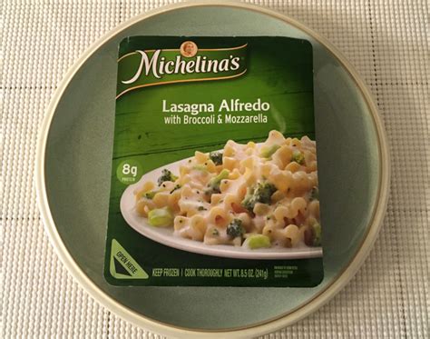 Michelinas Lasagna Alfredo With Broccoli And Mozzarella Review Freezer Meal Frenzy