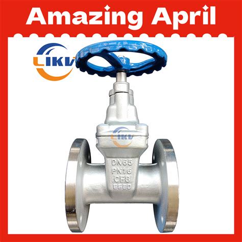 Double Flanged Non Rising Stem Cf Stainless Steel Cf M Api Gate Valve