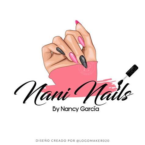 Nails Logo Logos De Uñas Logo De Belleza Frases De Maquillaje