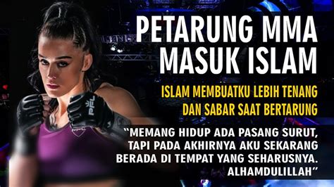 Petarung Mma Pro Amber Leibrock Masuk Islam Kini Hidupku Lebih Tenang