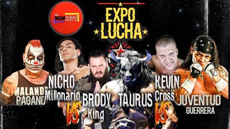 Lucha De Parejas En 3 Esquinas Pagano Y Nicho Vs Taurus Y Brody Vs Juvi Y Kevin Youtube