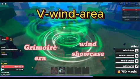 Wind Grimoire Showcase Legendary Grimoire Grimoire Era Youtube