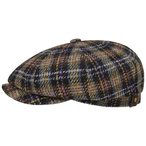 Casquette Hatteras Check Harris Tweed By Stetson 139 00