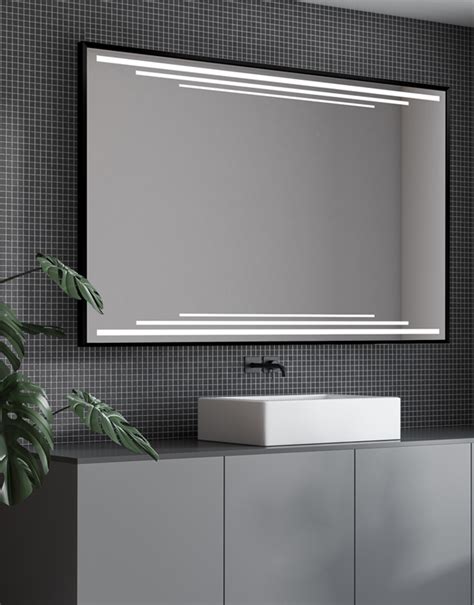 Miroir De Salle De Bains Led Cadre Aluminium Pola Miroir Pour Toi