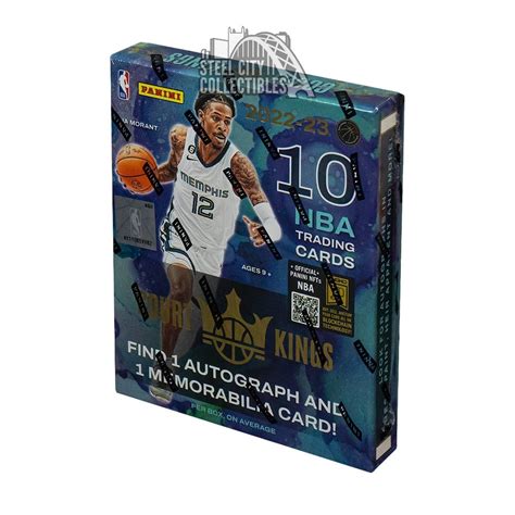 Panini Court Kings Basketball Hobby Box Steel City Collectibles