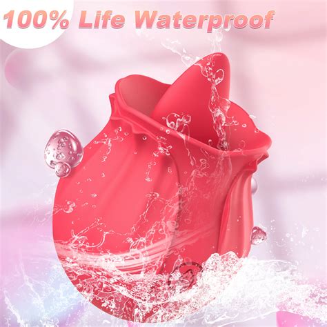 Rose Toys Suction With Tongue Licking Sex Toys Masturbation Products