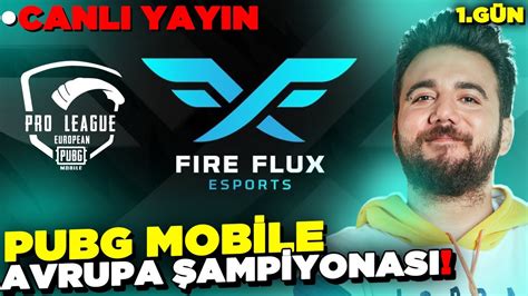 Fire Flux Avrupa Şampİyonu Oluyoruz Pubg Mobile Avrupa Şampiyonası