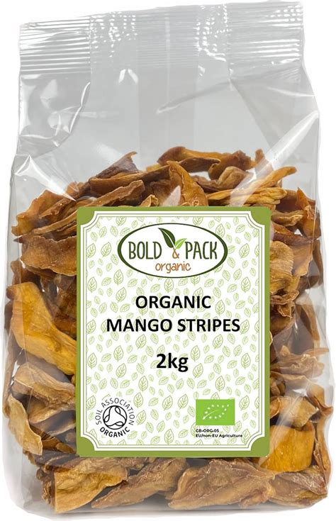 Organic Mango Strips Dried By Bold And Pack 2kg Uk Grocery