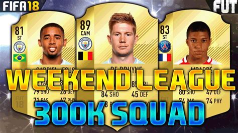 Fifa K K Squad Builder Feat De Bruyne Mbappe Jesus Fut