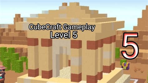 Cubecraft Game Play Level Full Video Cube Craft Android Mobile