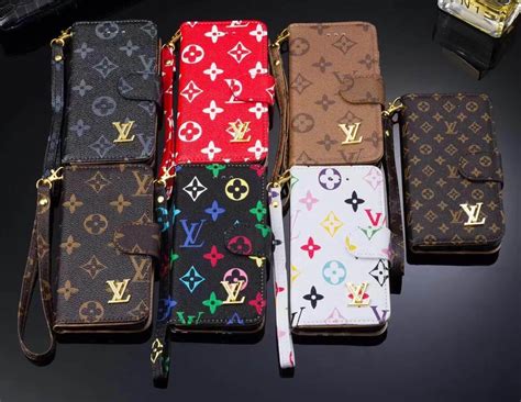 Louis Vuitton Wallet Folio Leather Case For Iphone 16 15 11 12 13 14 Pro Max 12 13 Mini 7 8 Plus