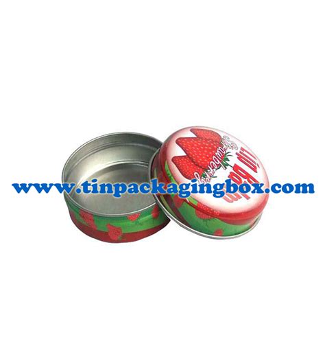 15ml Small Round Lip Balm Tin Container