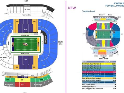 Lsu Football Stadium Seating Chart