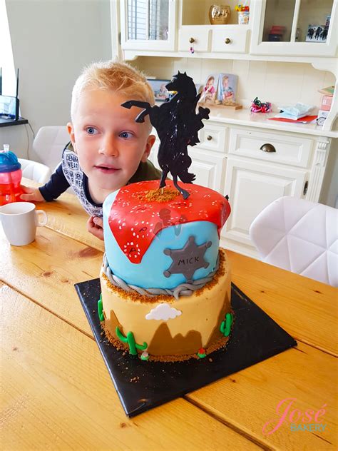 Cowboy Taart Personen Bestellen Voor Een Stoer Feestje Jose Bakery