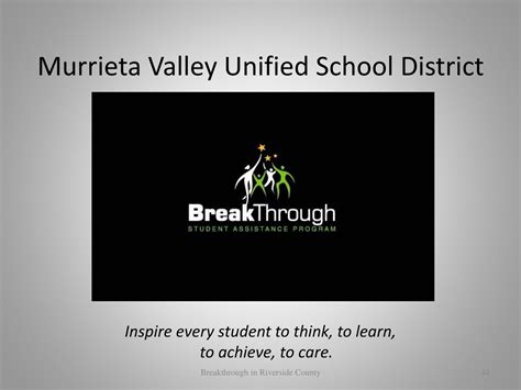 PPT - Murrieta Valley Unified School District Our Mission PowerPoint ...