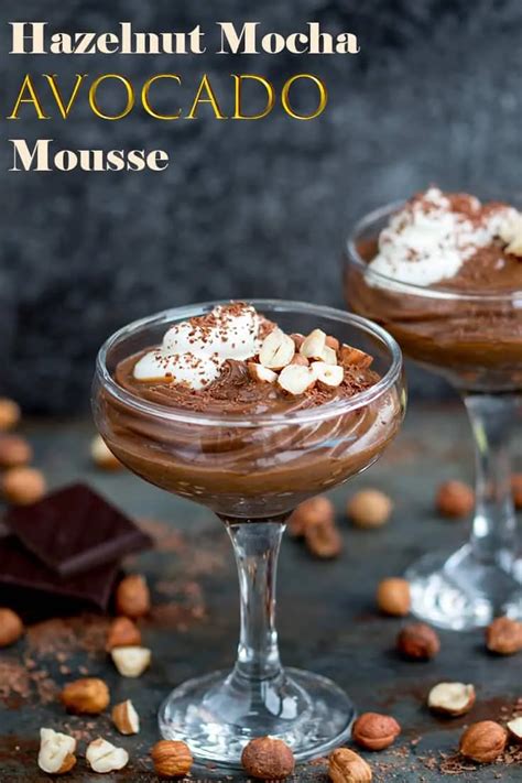 Hazelnut Mocha Chocolate Mousse Nickys Kitchen Sanctuary