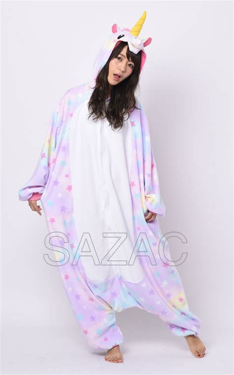 Sterne Einhorn Onesie Sazac Kigurumi Onesie Wonderland