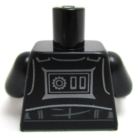 LEGO Tie Pilot Minifig Torso 973 76382 Brick Owl LEGO Marketplace