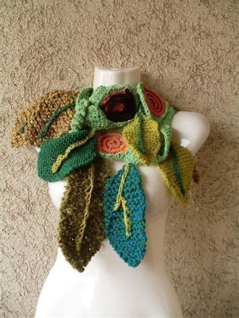 Pattern Knit And Crochet Number Scarf Freestyle Easy And Fast Free