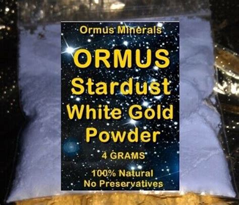 Monatomic Gold White Powder Gold Ormus Minerals 4 Grams Energy - Etsy