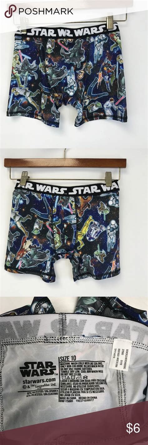 Boys Nwot 10 Star Wars Underwear Star Wars Underwear Star Wars Accessories Underwear