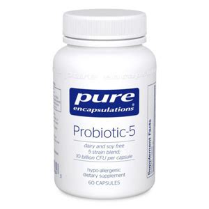 Probiotic 5 Dairy Free 60 C STORE REFRIG Sac ND Supplements