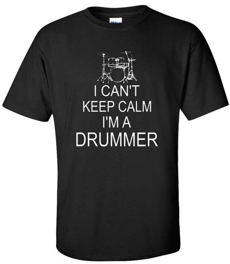 Drummer Shirt Drum Shirt Funny Drummer Shirt I Can T